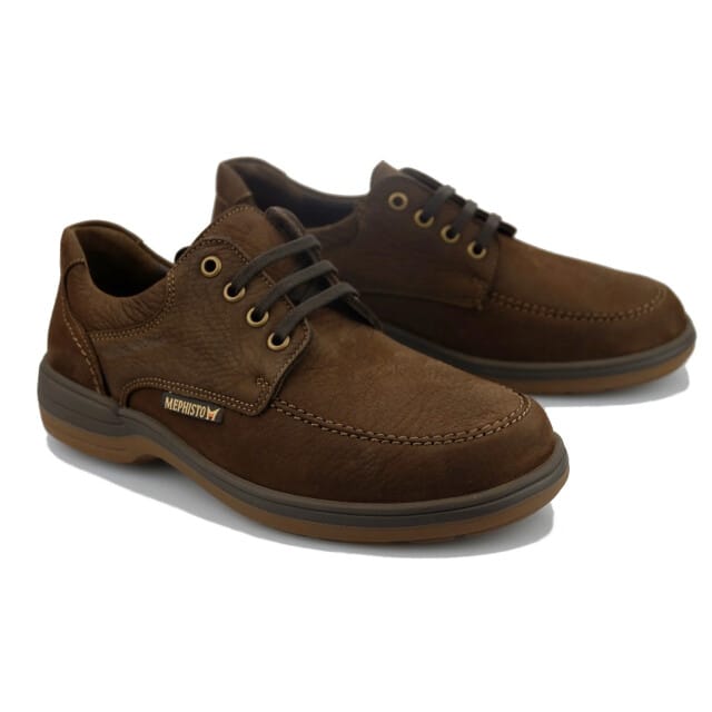 Mephisto Douk - heren veterschoen - bruin - maat 40.5 (EU) 7 (UK)