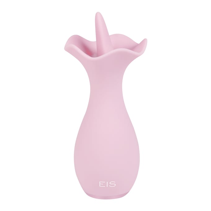 Schattige oplegvibrator in bloemdesign, 11,7 cm