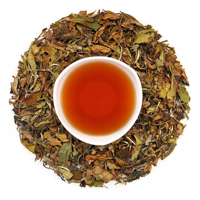 WINO SZARNIA Witte Pai Mu Tan Dan-thee-500g