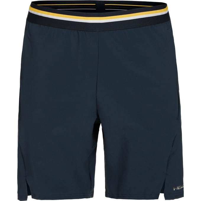 HEAD Performance Shorts Heren-Donkerblauw,Goudgeel