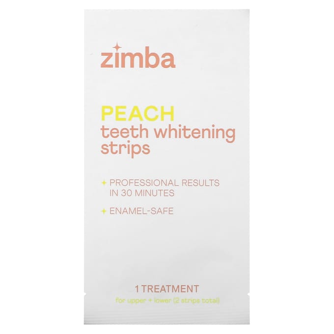 Tandenbleekstrips, Perzik, 14 Behandelingen beige