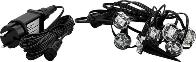 EGLO Spinetoli lichtsnoer - LED - 550 cm - 3000 kelvin - Plug&Play