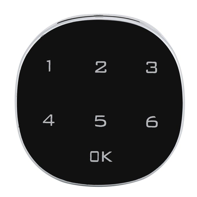 Digitale Zinklegering Code Combinatie Cam Kabinet Handig Wachtwoord Veiligheidsslot white