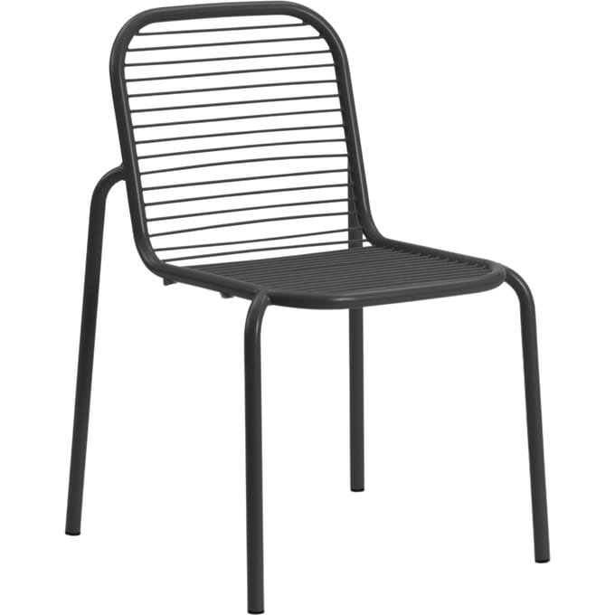 Normann Copenhagen Vig Tuinstoel - zwart/zwart