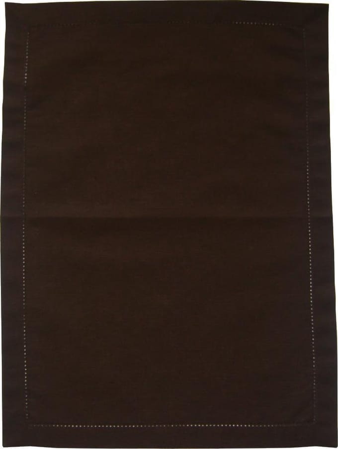 Himla Ebba placemat - mocca - 37 x 50 - 2 stuks