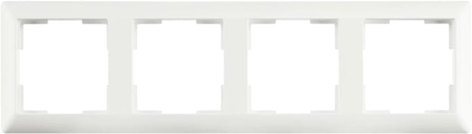 ION industries J1 afdekraam 4-voudig alpin wit mat (80.301.415)