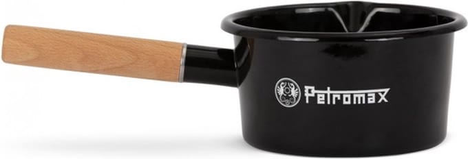 Petromax emaille steelpan 1 liter zwart