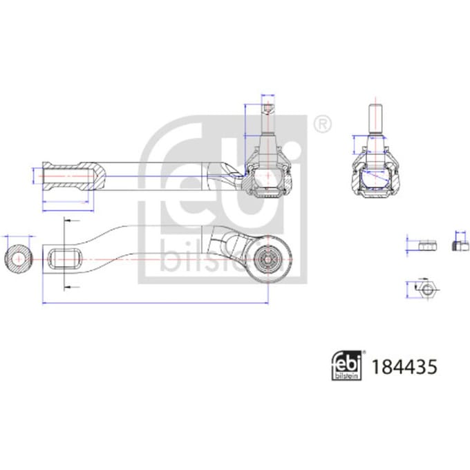 Spoorstangeind FEBI BILSTEIN 184435
