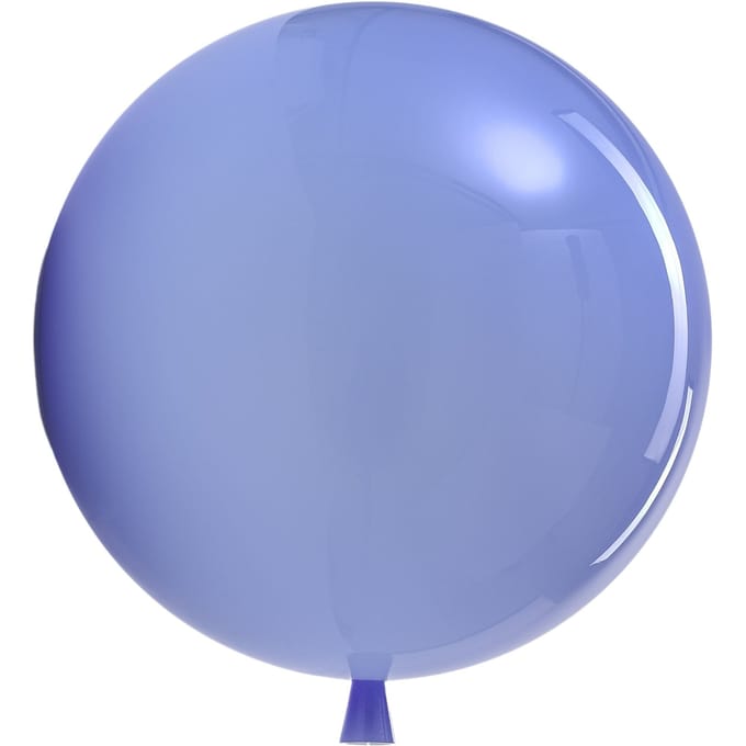 Brokis Memory Wandlamp - blauw - glanzend - L