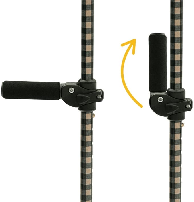 MultiMotion extra handvat voor op wandelstok / sta op hulp