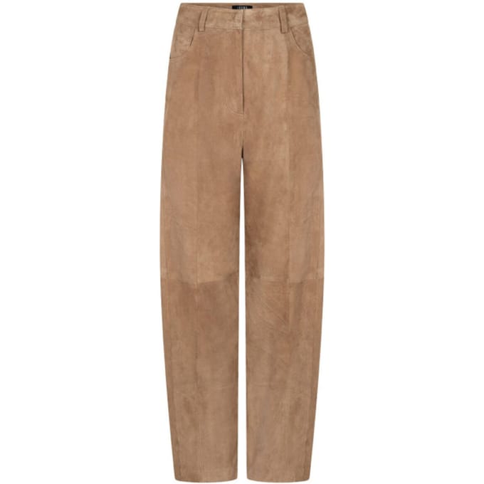 Ibana Paral Suede Broeken Dames - Bruin - Maat 40