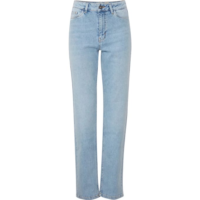 Rechte jeans voor dames Pulz Jeans Liva UHW