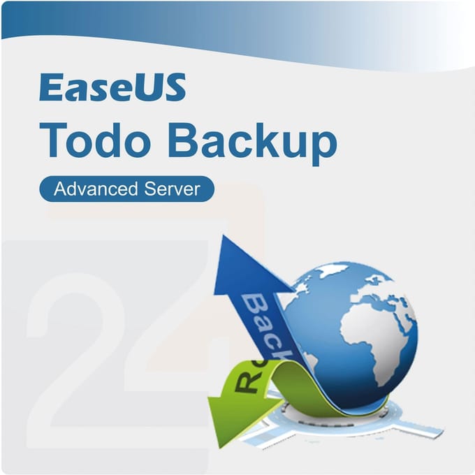 EaseUS Todo Backup Advanced Server Zonder upgrades