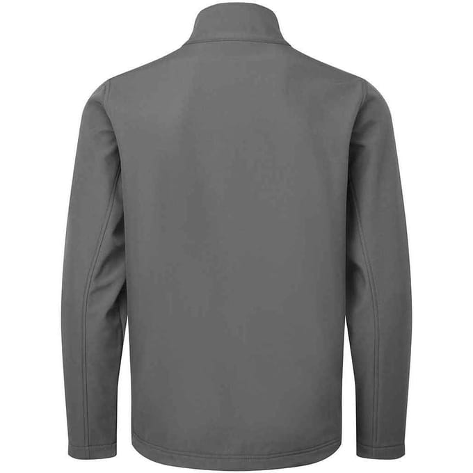 Premier Heren Windchecker gerecyclede softshell jas (Donkergrijs)