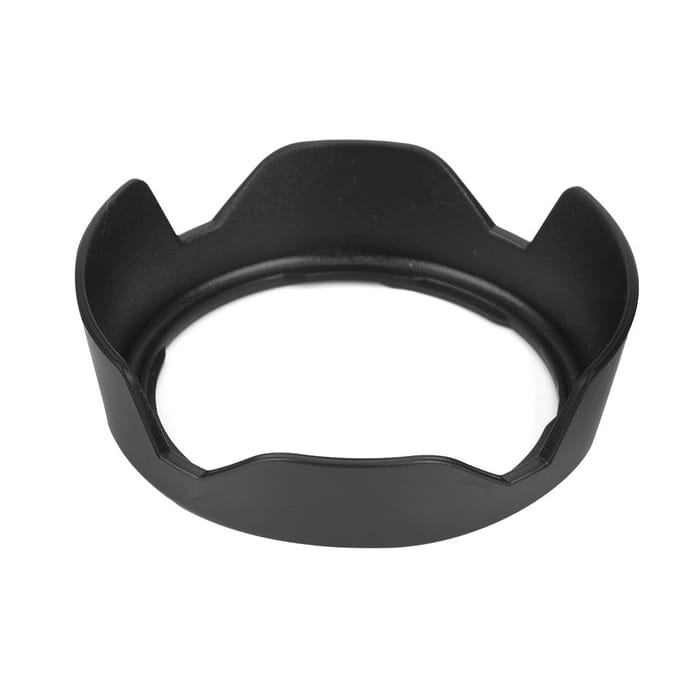 EW‑60C  Camera Mount Zonnekap voor EF S 18‑55mm F 3.5‑5.6 II Lens black