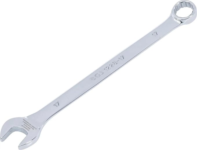 BGS Steekringsleutel - extra lang - 17 mm