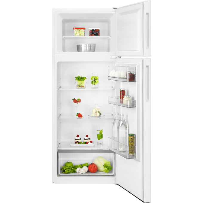 AEG RDB424E1AW 5000 serie ColdSense - Koel-vriescombinatie - Vrijstaand - Wit