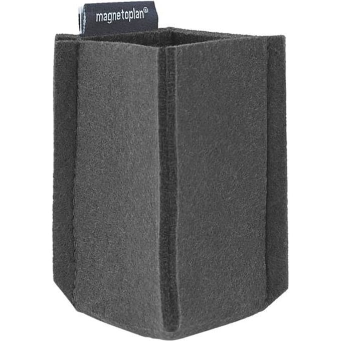 magnetoplan magnetoTray SMALL 1227601 Penhouder magnetisch (b x h x d) 60 x 100 x 60 mm Grijs