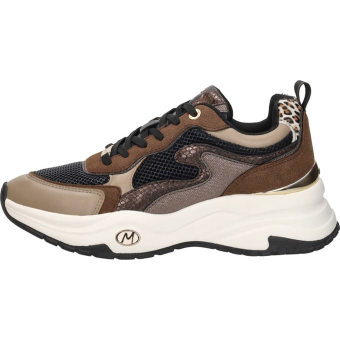 Mexx Sneaker Palma Ora Taupe/black Dames - Maat 38