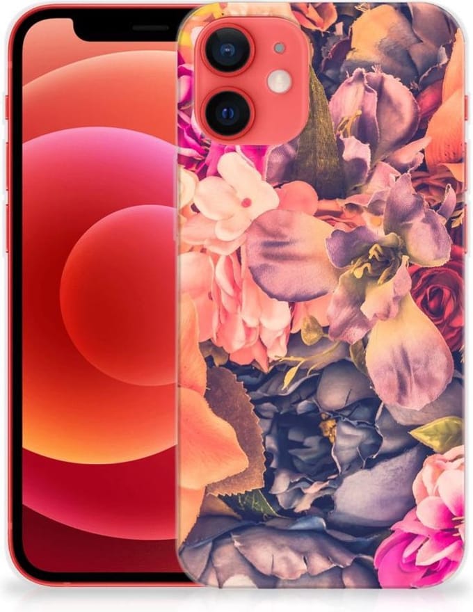 iPhone 12 Mini TPU Case Bosje Bloemen