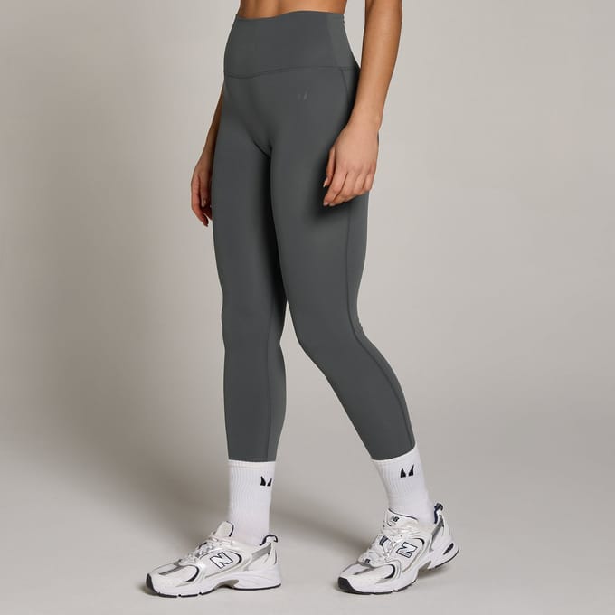 MP Dames Tempo Hoge Taille Legging - Donkergrijs - M