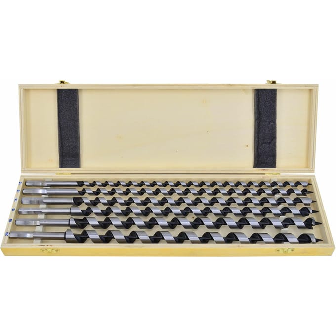 Awtools - Houtboor Set - 6 Stuks - 10-20mm - 460mm