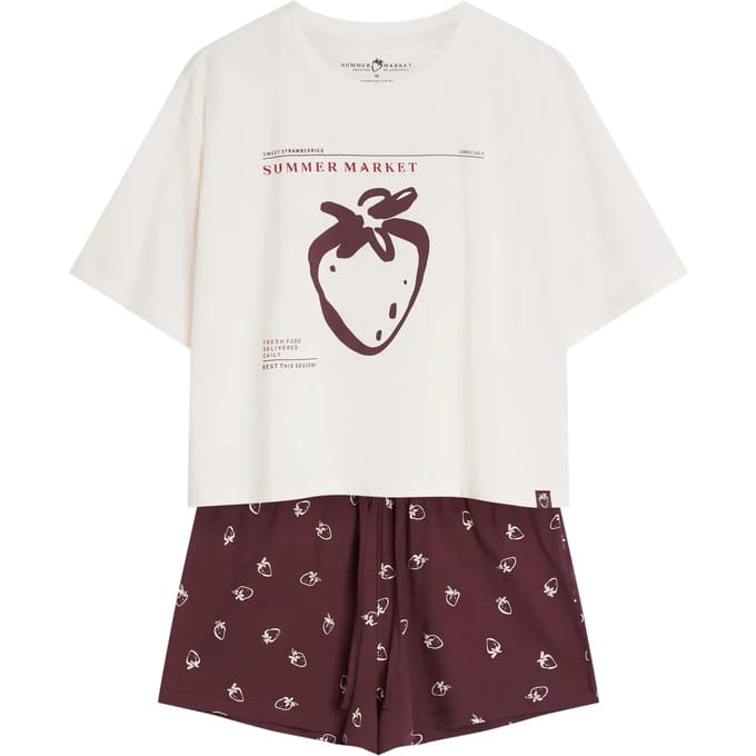 Katoenen pyjama vrouw Henderson Evika