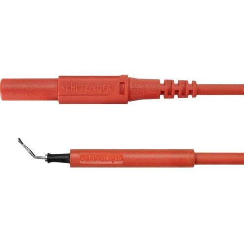 Schützinger AL 8322 / ZPK / 1 / 100 / RT Adapterkabel Stekker 4 mm Testpunt Rood 1 stuk(s)