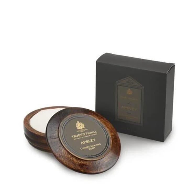 Truefitt & Hill scheerzeep in mooie houten kom - Apsley - 100gram