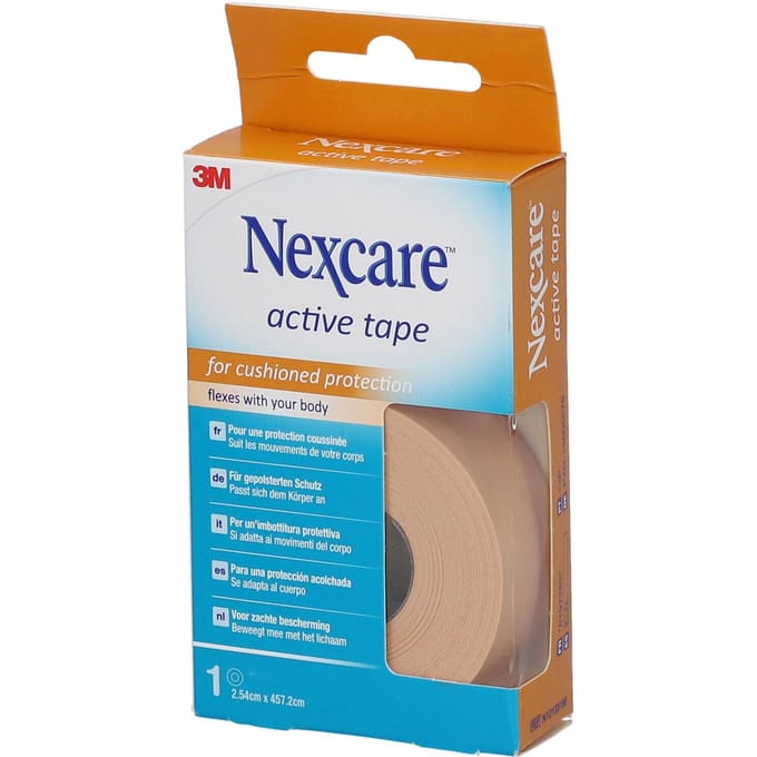 Nexcare Active Tape 2,54cm x 4,57m 1 Verband(en)