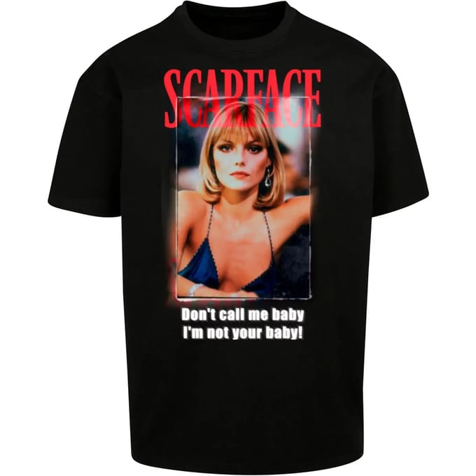 Oversized T-shirt Upscale Scarface Don't Call Me Baby