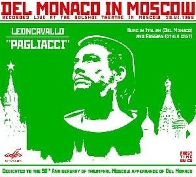 Moscow Radio Symphony Orchestra - Pagliacci (Del Monaco In Moscow) (CD)