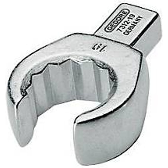 Dopsleutel 7312-19 SW 19mm 9x12mm CV staal GEDORE