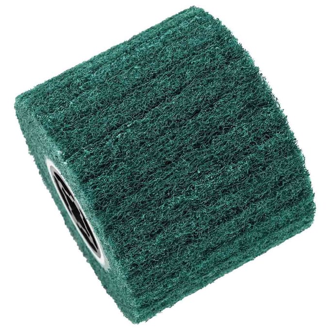 vidaXL Schuurrollers 3 pcs Groen 12 x 12 x 10 cm Synthetische vezel