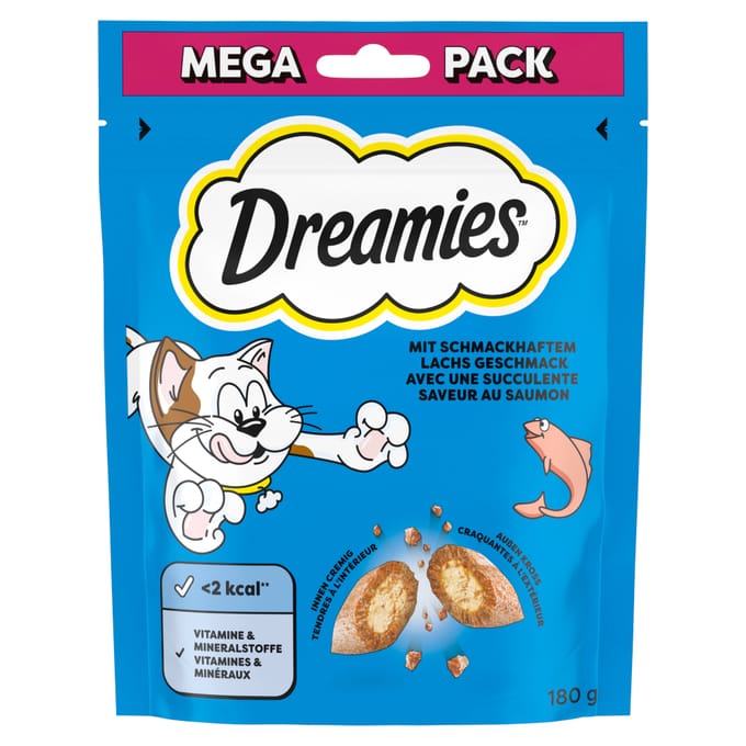 180g Catisfactions met Zalm Kattensnacks