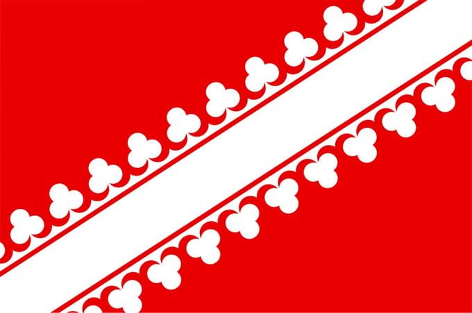 Vlag Bas-Rhin 150x225cm