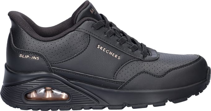 Skechers UNO - BANKSIA LUXE Dames Instappers - Zwart