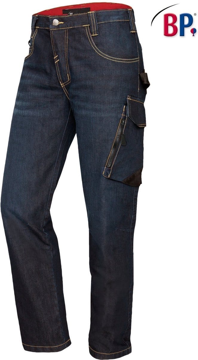 BP® Worker jeans 1990-038-01, 78% Katoen, 22% Elastomultiester 30/32
