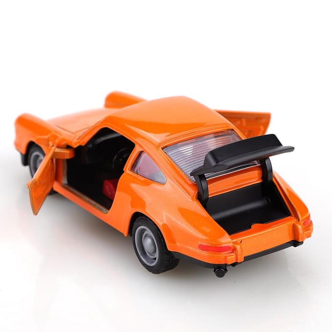(Verpakt) 1/36 Antieke Speciale Gelimiteerde Editie 911 Legering Pullback Auto, Die-Cast Metaal, Drie Deuren Openbaar, Jongens Speelgoed
