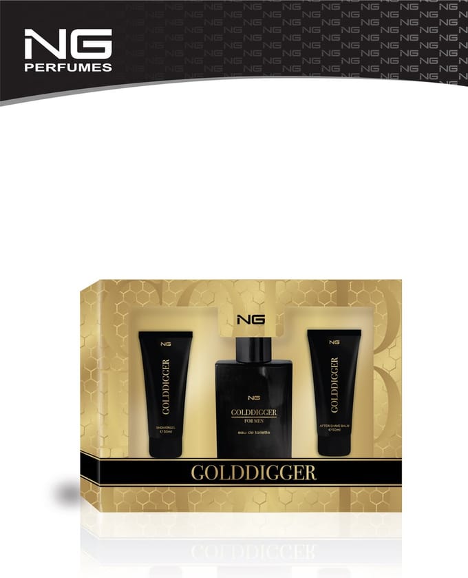 NG goldigger men set edt 100 ml + shower gel 50 ml + after shave 50 ml