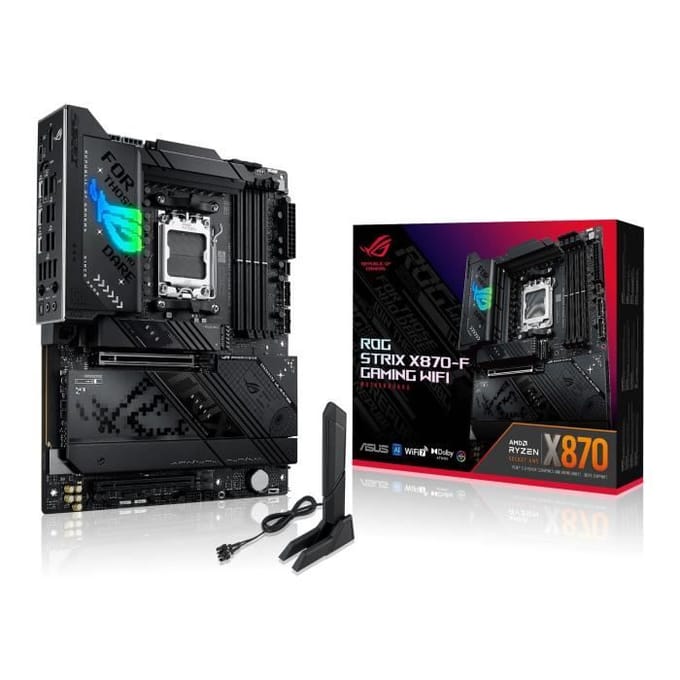 ASUS ROG Strix X870-F GAMING WIFI - Moederbord - Socket AM5 - ATX - AMD X870 chipset