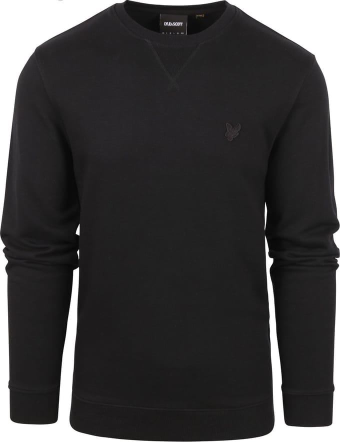 Lyle & Scott Sweater Zwart - Maat S - Heren - Sweaters