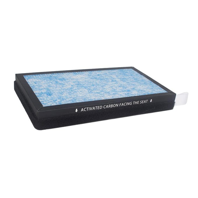 Luchtfilter, 2 stuks HEPA Actieve Kool Interieurfilter Vervanging voor Tesla Model 3 Model Y zwart