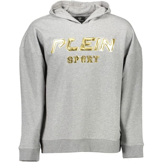 Plein Sport Grigio Katoenen Heren Sweater