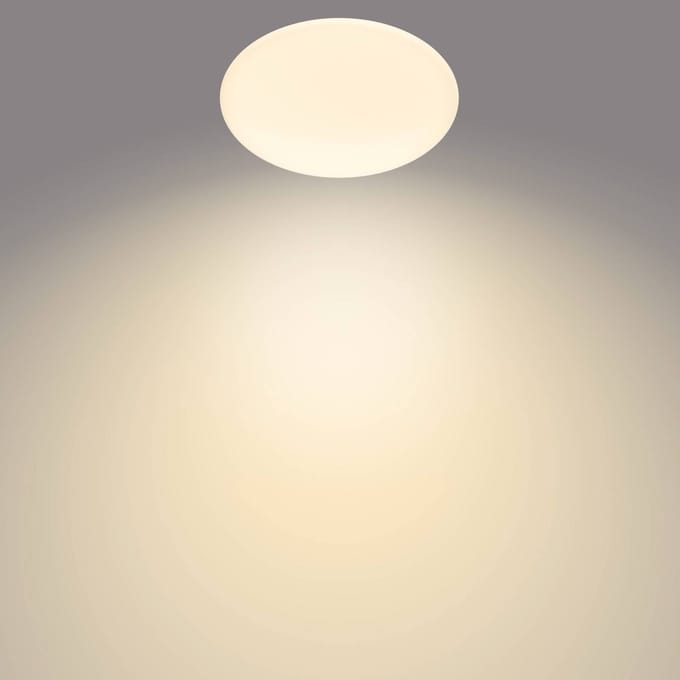 Philips Moire Plafondlamp - Koelwit licht: 4000K - Wit - Rond - 20W - Diameter: 38 cm