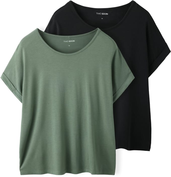 NAME IT - TAFMOX 2P SS TOP NOOS - Dames - T-shirts