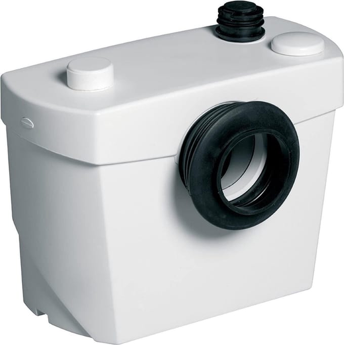 Sanibroyeur Luxe faecalienvermaler - luxe silence - voor wc - wit