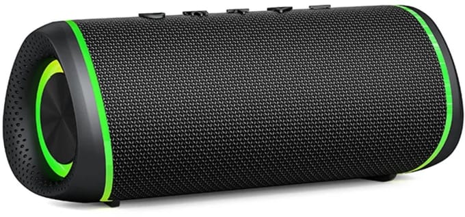 Draagbaar Speaker met Krachtige Bass & RGB-Verlichting