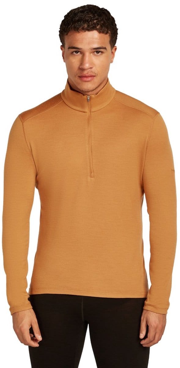 Icebreaker Merino 260 Tech Lange Mouwen Basislaag Bruin S Man