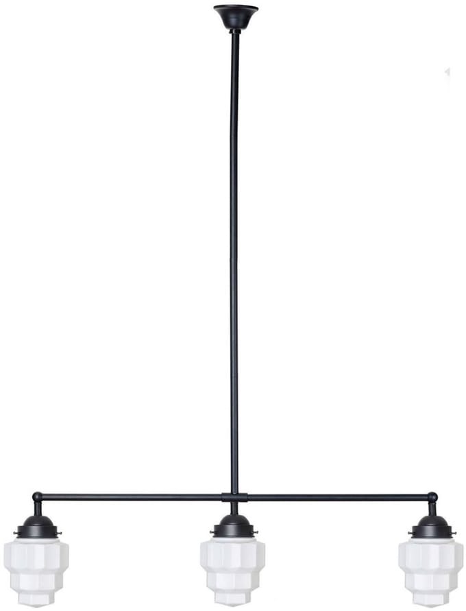 Moonlight T-lamp 3 lichts Empire - Art Deco Trade